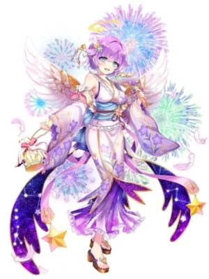 浴衣姿のルカ