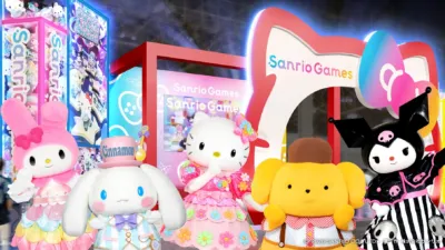 サンリオキャラクターの集合写真
