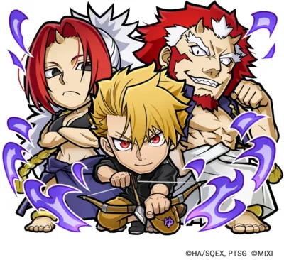 ユル＆左右様のキャラクターイラスト
