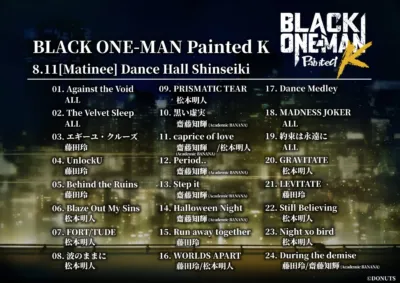 昼公演セットリスト