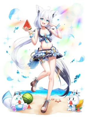 白上フブキ(水着)