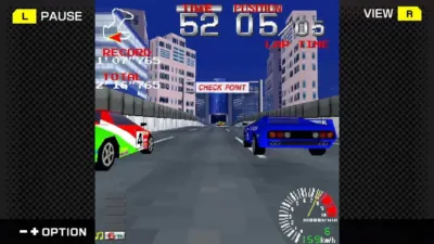 リッジレーサー ゲームプレイ画面3