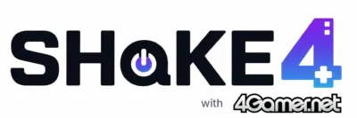 SHAKE4 with 4Gamer.net ロゴ