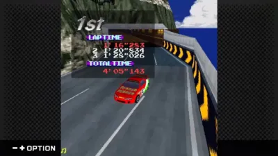 リッジレーサー ゲームプレイ画面4