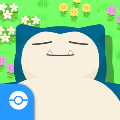 カビゴンが眠るイラスト