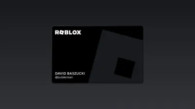 Roblox Card