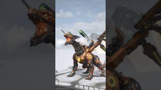 Behemoth Mk5 Fire Raid skill on Action #stateofsurvival #fireraid #dragon #behemoth #behemothmk5