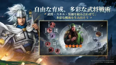 武将の育成と戦術