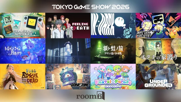 room6が東京ゲームショウ2026に出展！『ローグウィズデッド』『Pastel☆Parade』など注目タイトルと限定ノベルティに期待
