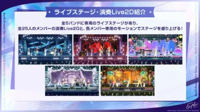 ライブステージ・演奏Live2D紹介