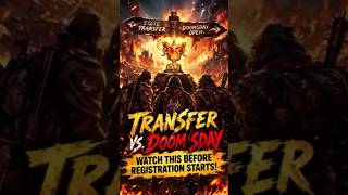 Transfer vs. Doomsday! #stateofsurvival #sos #transfer #doomsday #reservoirraid